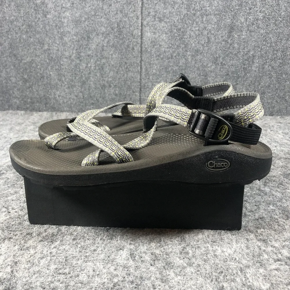 Chaco ZX2‎ Toe Loop Sandals Mens 13 Gray Adjustable Hiking Outdoor Comfort